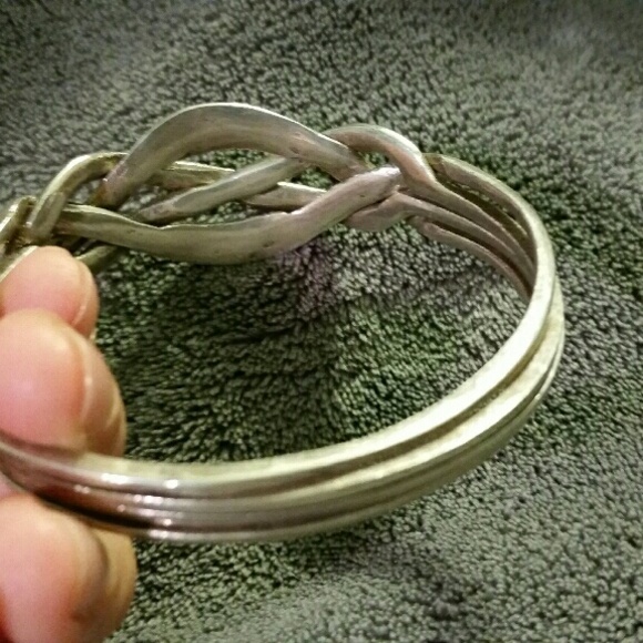 COPY - Sterling silver four part puzzle bracelet! - Picture 4 of 4